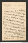 Nachlass Franz Steindachner, Brief von Franz Hauer an Franz Steindachner (16.11.1895), Inv.Nr. 205.02, Seite 1